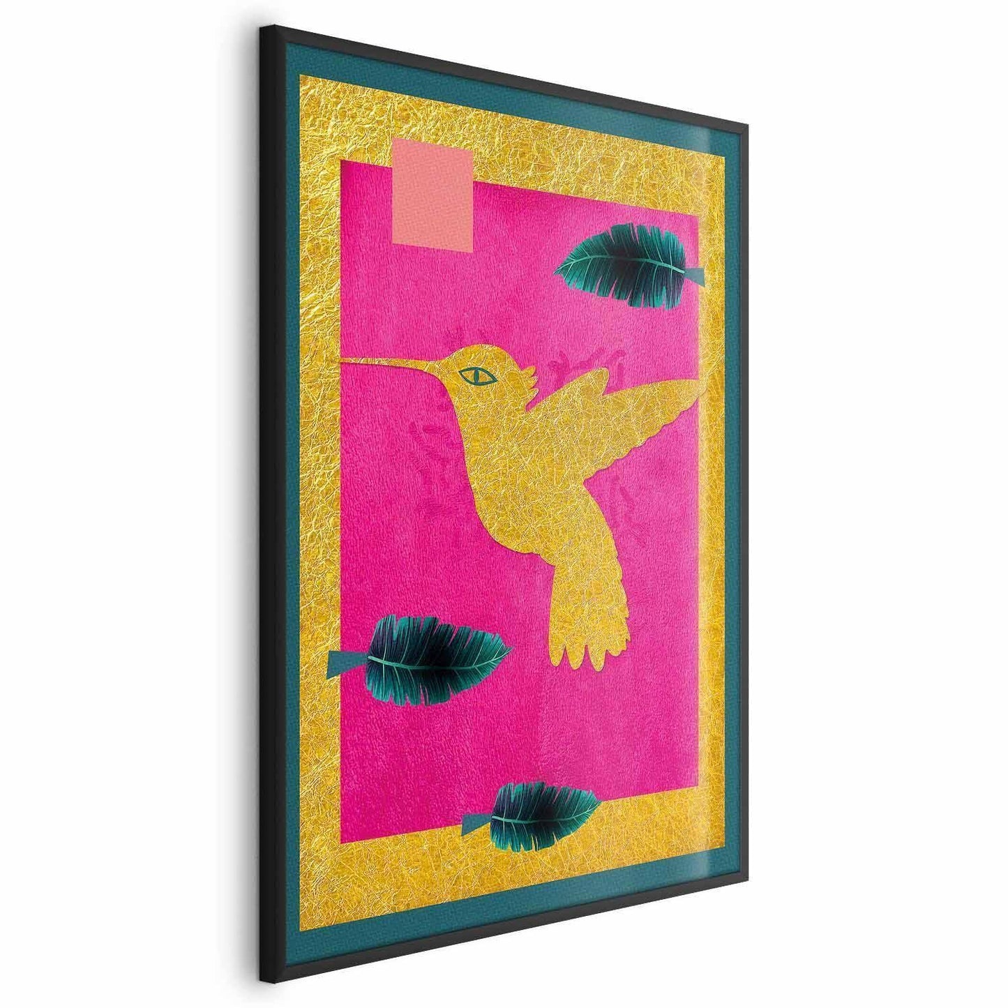 Poster - Golden Hummingbird Artgeist