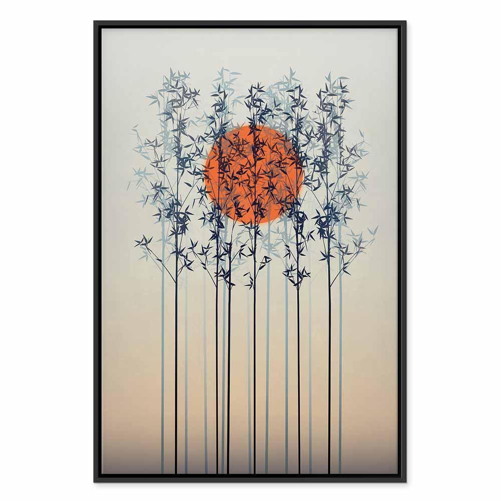 Leinwandbild - Lonely Twilight (1 Part) Vertical