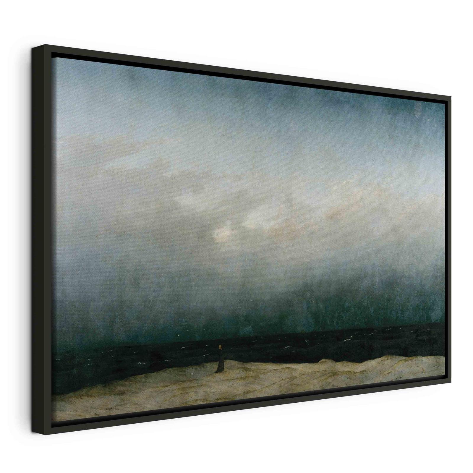 Leinwandbild - The Monk by the Sea Artgeist