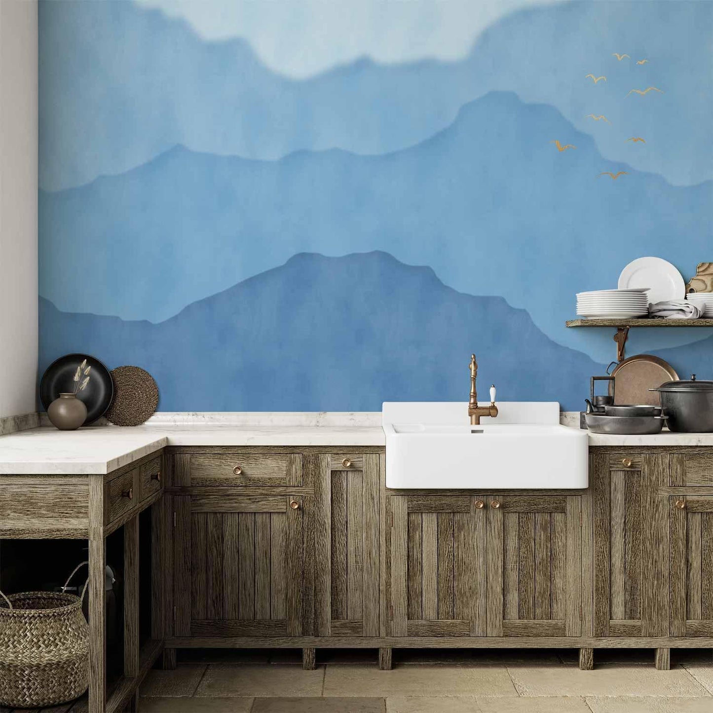 Fototapete - Mountain Climate