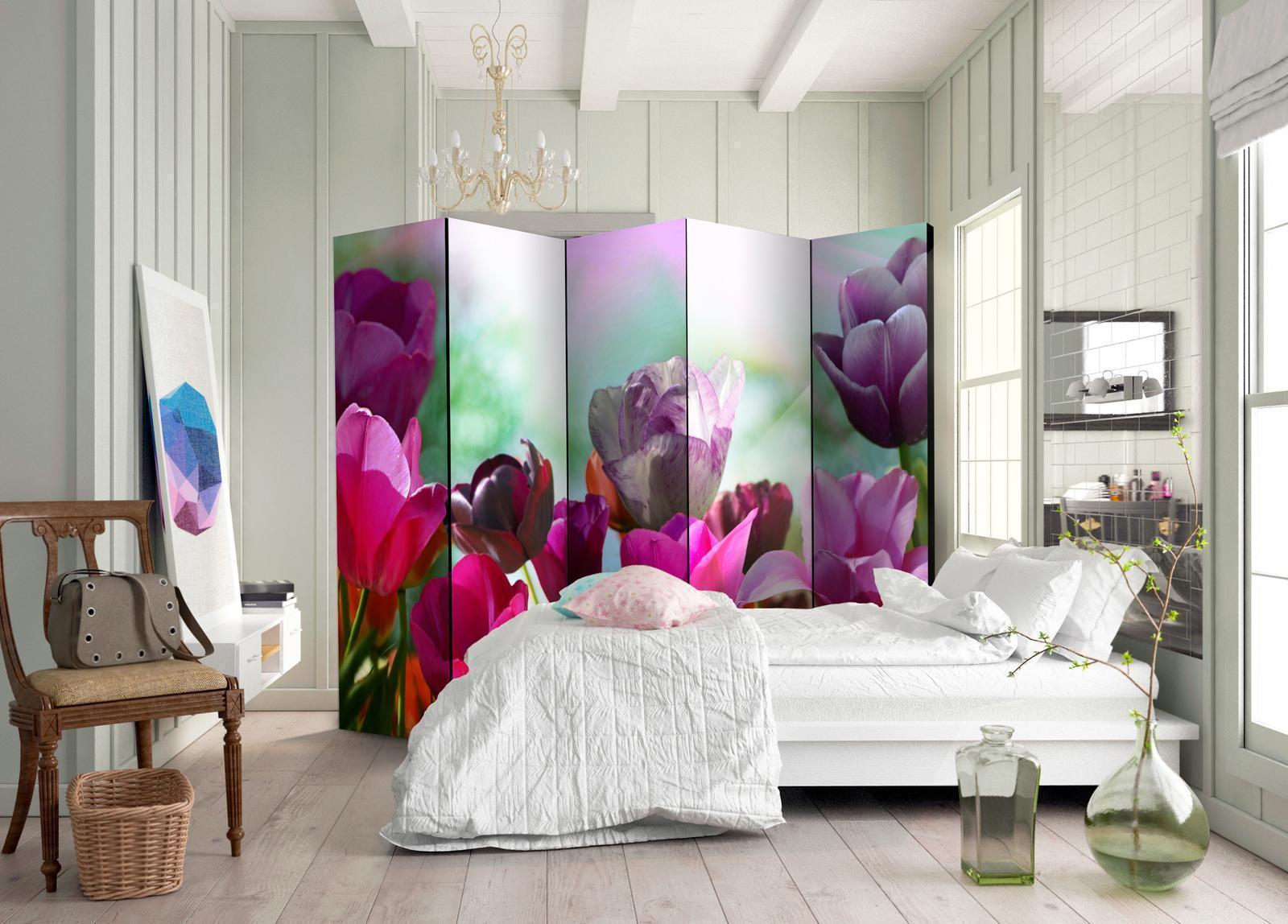 Paravent - Beautiful Tulips II Artgeist