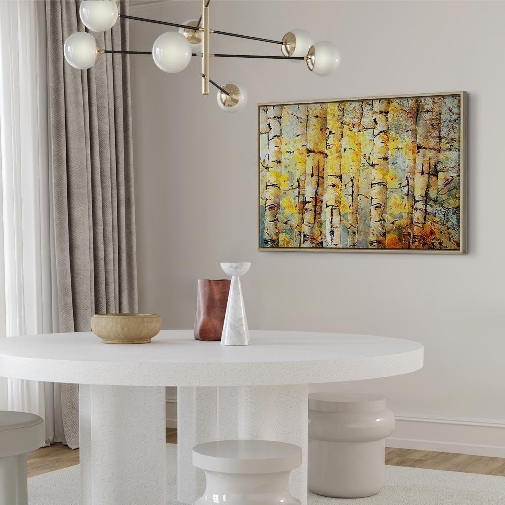 Leinwandbild - Summer Colors of the Forest (1 Part) Wide