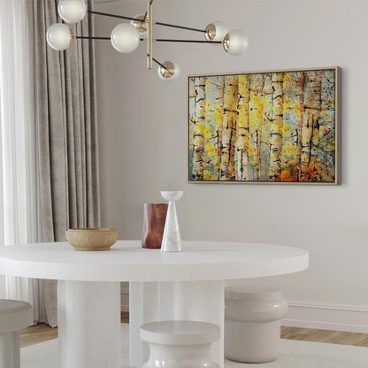 Leinwandbild - Summer Colors of the Forest (1 Part) Wide