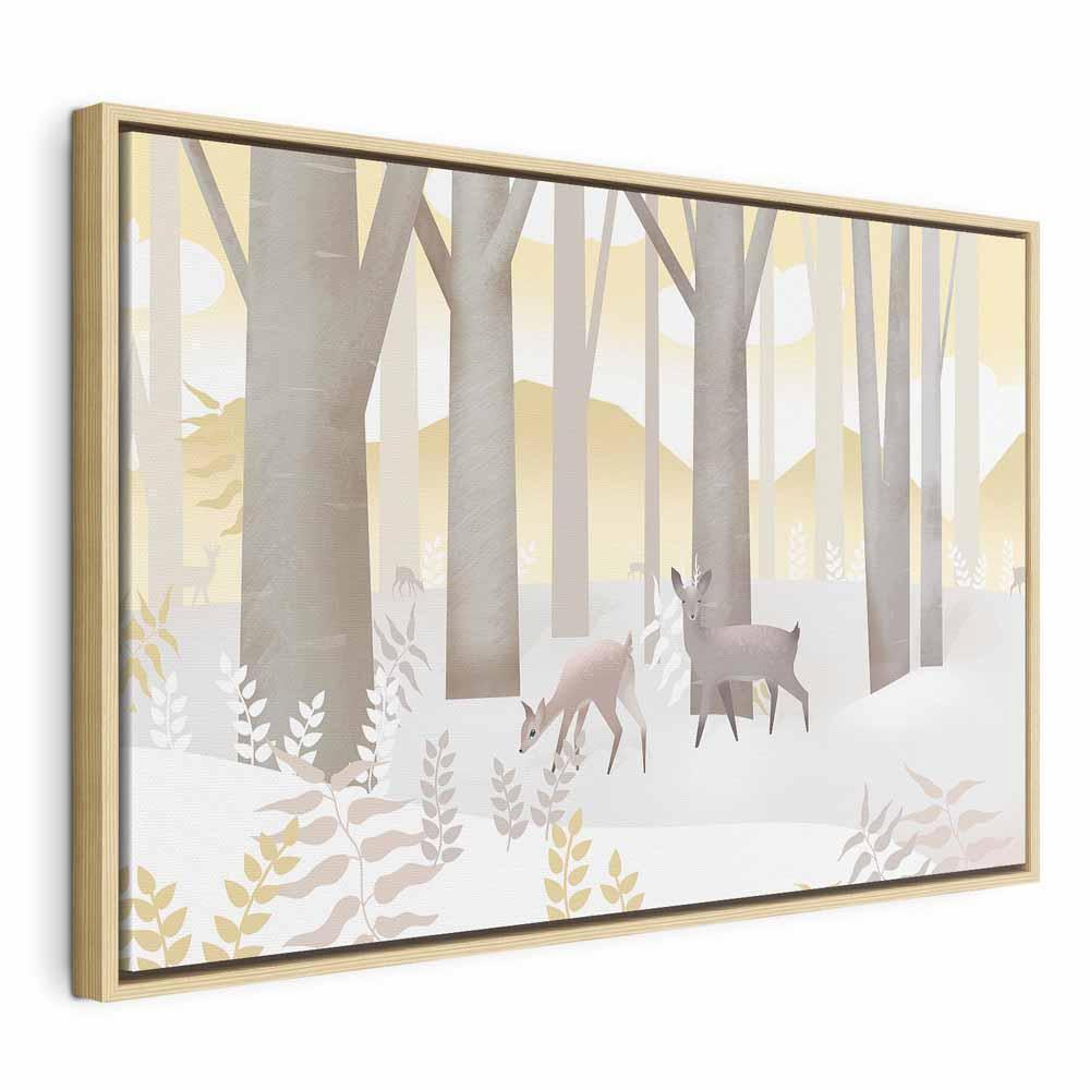 Leinwandbild - Fairy-Tale Forest (1 Part) Vertical - Third Variant