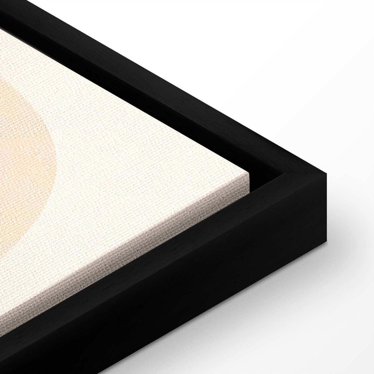 Leinwandbild - August Sky - Various Sizes of Rainbows in Calm Colors