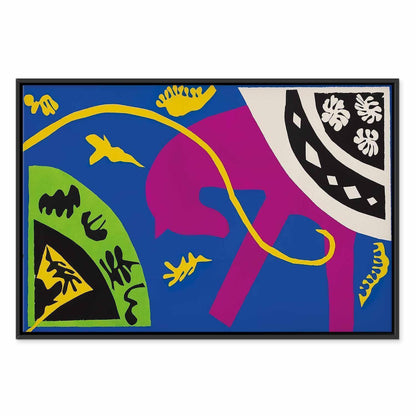 Leinwandbild - Henri Matisse – Horse, Rider and Clown (from Jazz)