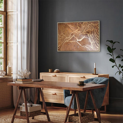 Leinwandbild - Labyrinth of Nature (1 Part) Wide