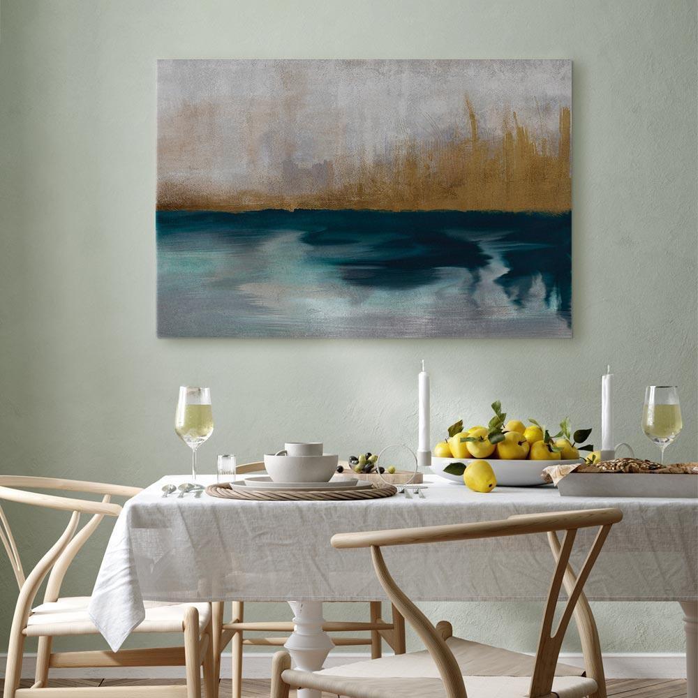 Leinwandbild - Golden Grasses (1 Part) Wide