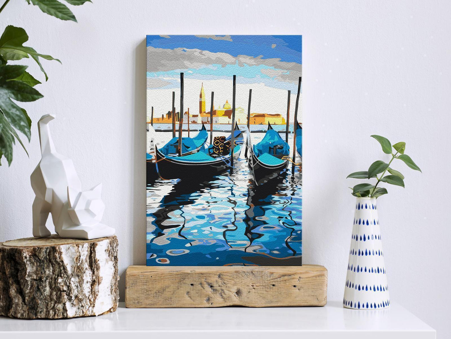 Malen nach Zahlen - Venetian Boats