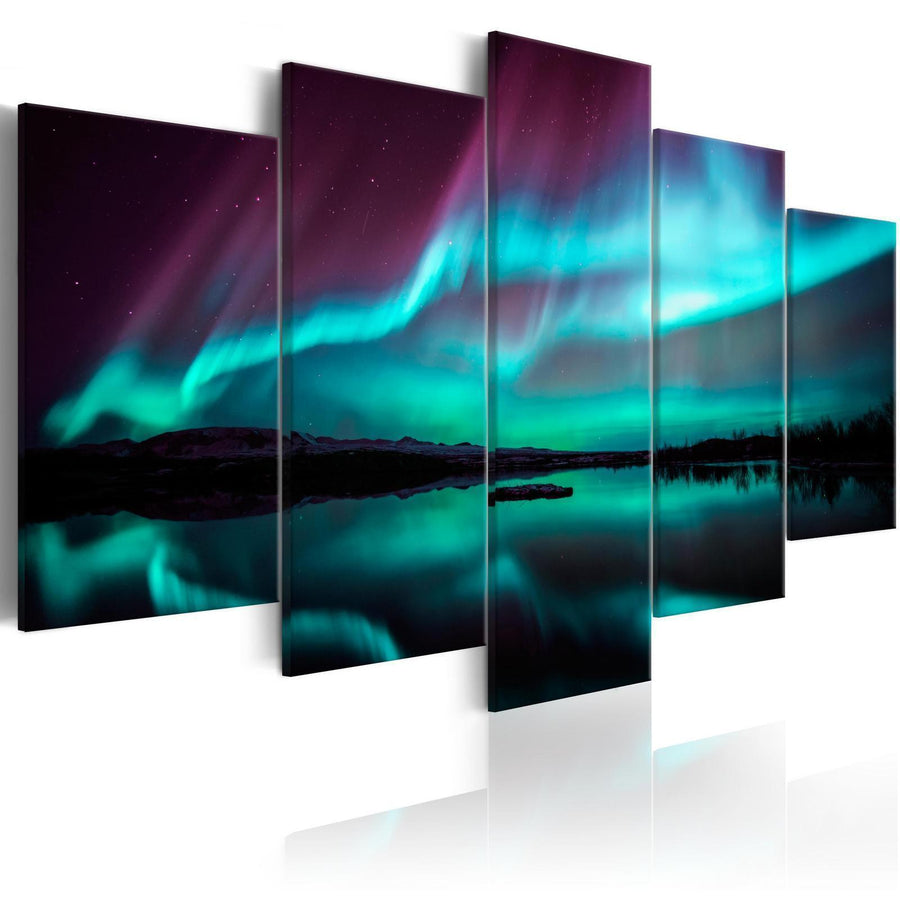 Leinwandbild - Night Light II Artgeist