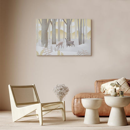 Leinwandbild - Fairy-Tale Forest (1 Part) Vertical - Third Variant