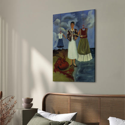 Leinwandbild - Frida Kahlo – Memory (The Heart)
