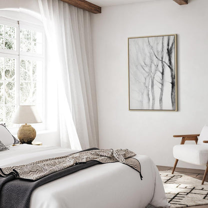 Leinwandbild - Way to Nature (1 Part) Vertical