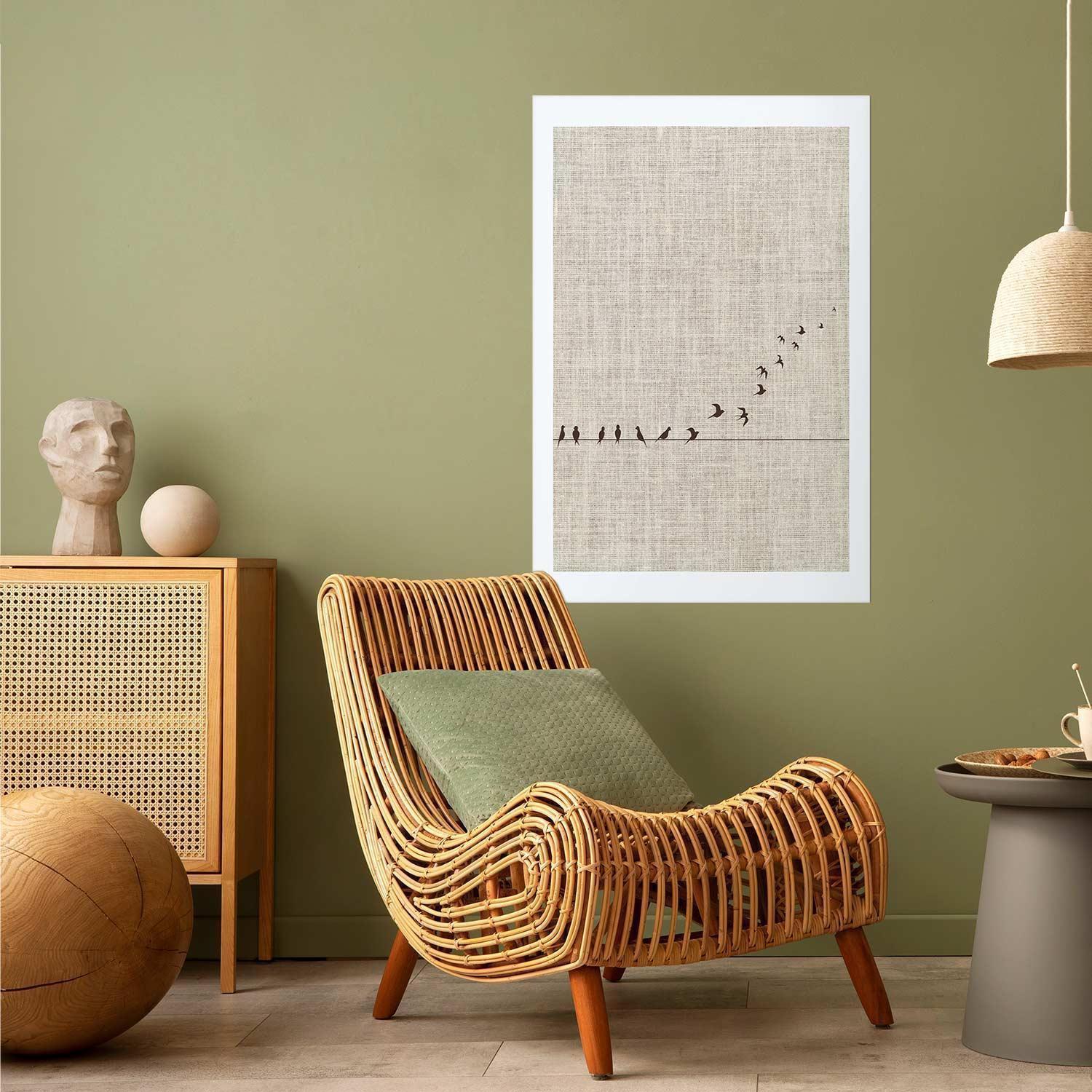 Poster - Learning to Fly Artgeist