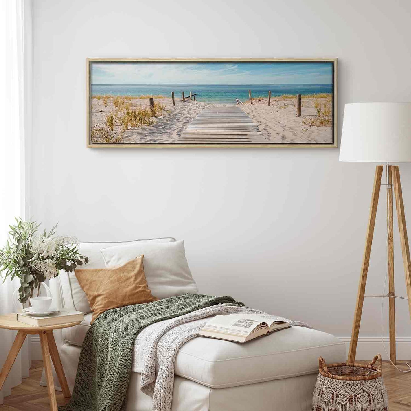 Leinwandbild - The Silence of the Sea Artgeist