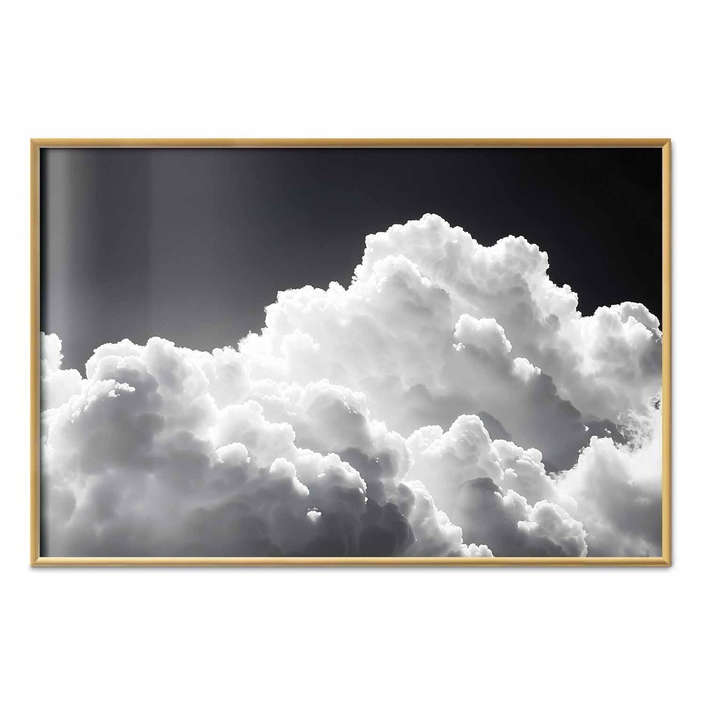 Poster - Discover the Infinite Play of Sunlight – Clouds and Shadows in the Sky