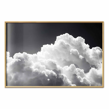 Poster - Discover the Infinite Play of Sunlight – Clouds and Shadows in the Sky