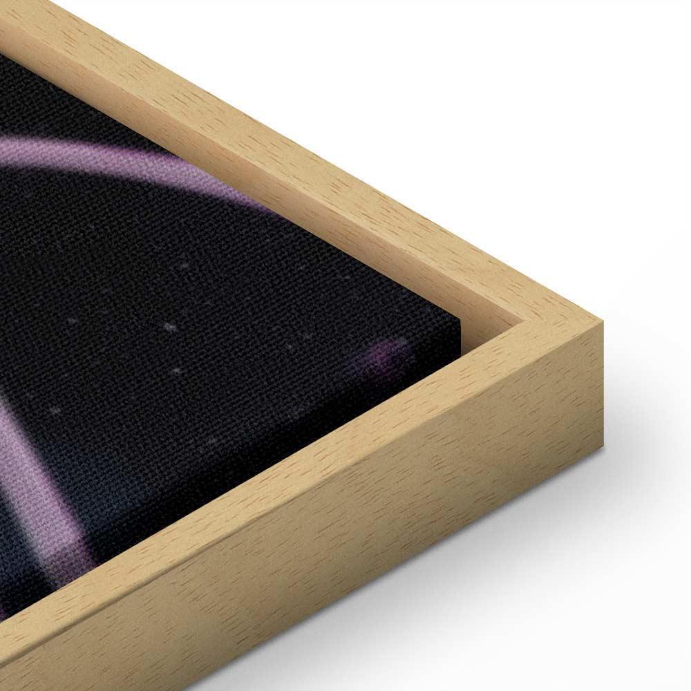 Leinwandbild - Galactic Monstera (1 Part) Vertical