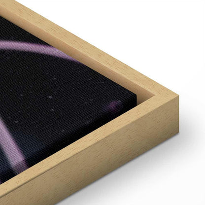 Leinwandbild - Galactic Monstera (1 Part) Vertical