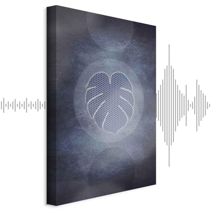 Leinwandbild - Unusual Monstera (1 Part) Vertical