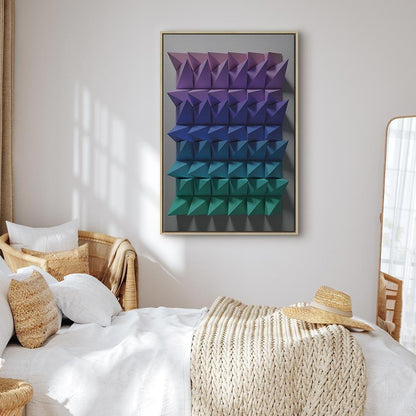 Leinwandbild - Uniform Motion (1 Part) Vertical