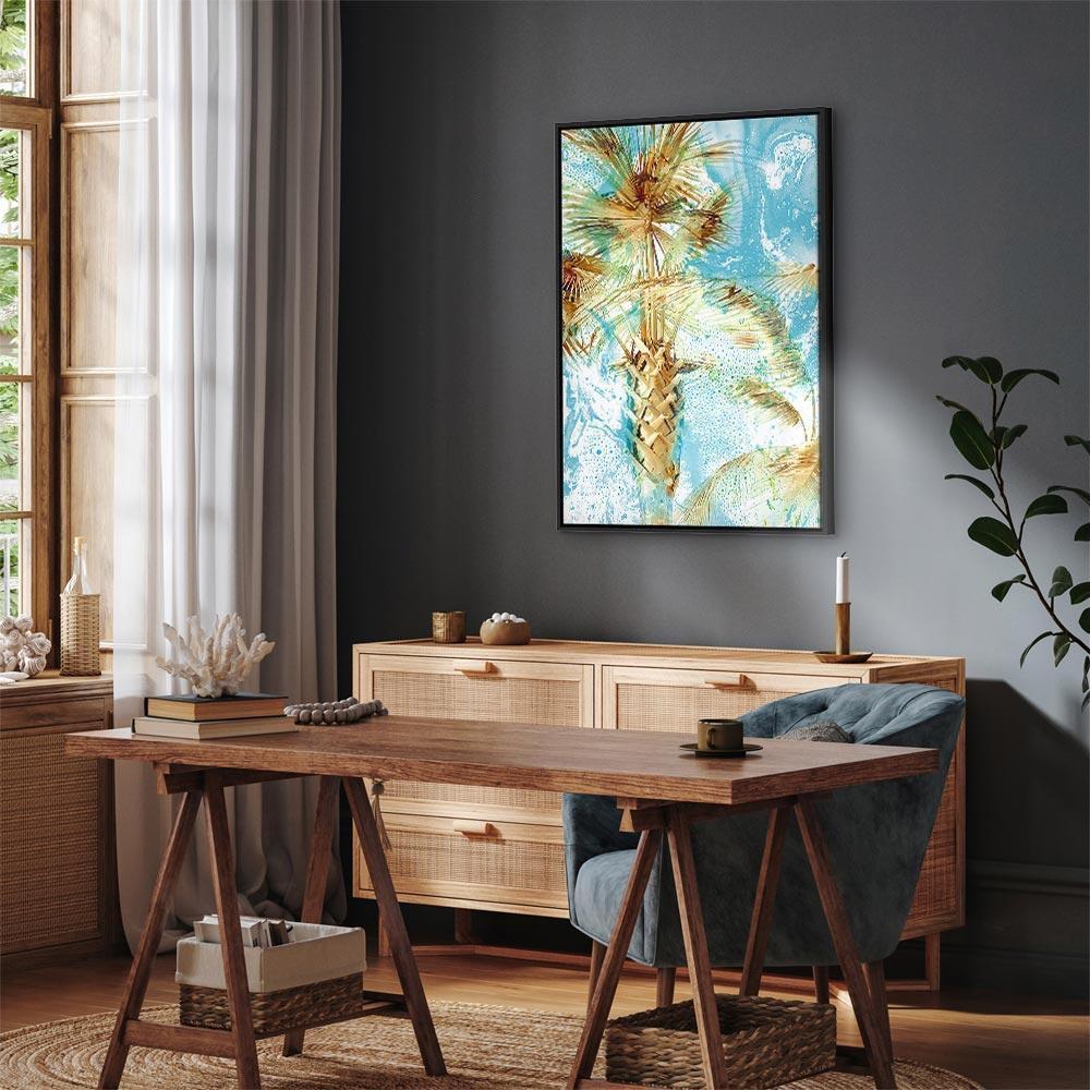 Leinwandbild - Forbidden Paradise (1 Part) Vertical