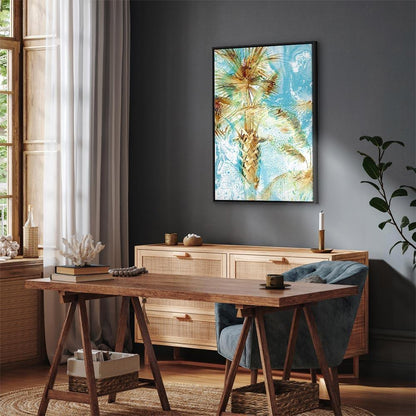 Leinwandbild - Forbidden Paradise (1 Part) Vertical