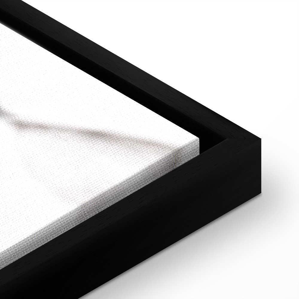 Leinwandbild - Transparent Clover (1 Part) Vertical