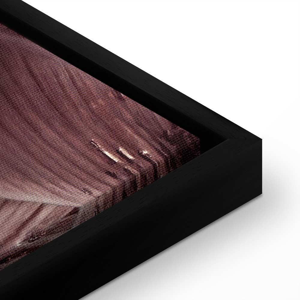 Leinwandbild - Velvet Leaves (1 Part) Vertical