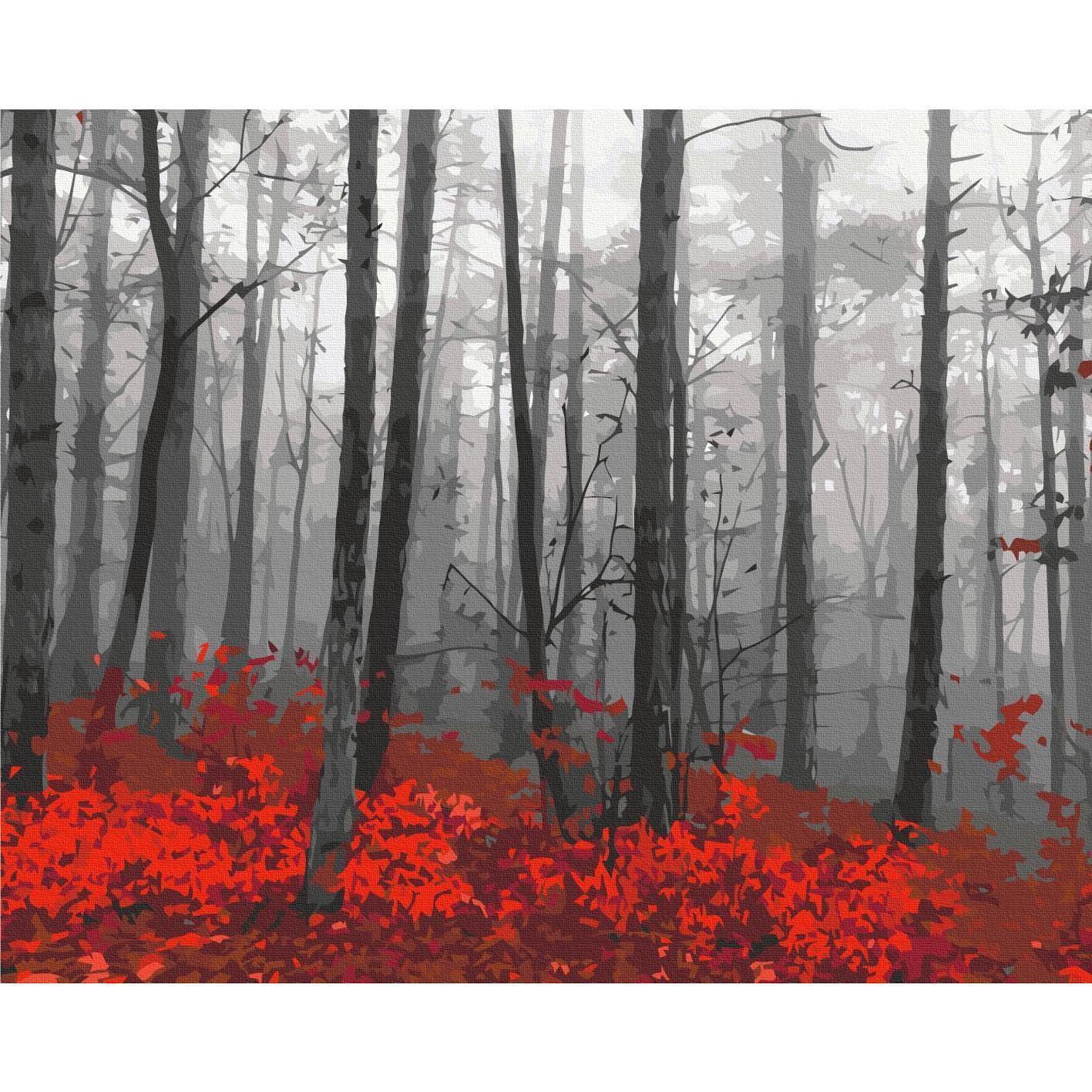 Malen nach Zahlen - Naked Trees