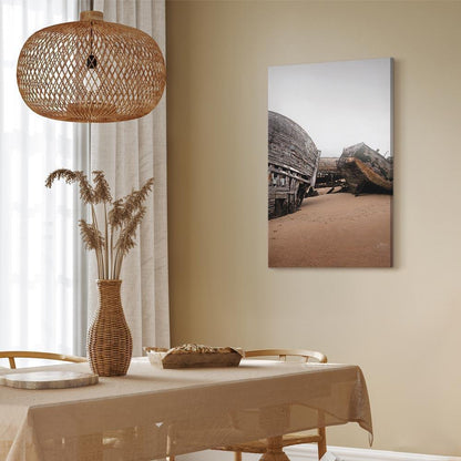 Leinwandbild - Abandoned Cutters (1 Part) Vertical