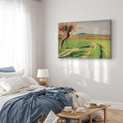 Leinwandbild - Félix Vallotton – Vallée de la Cagne