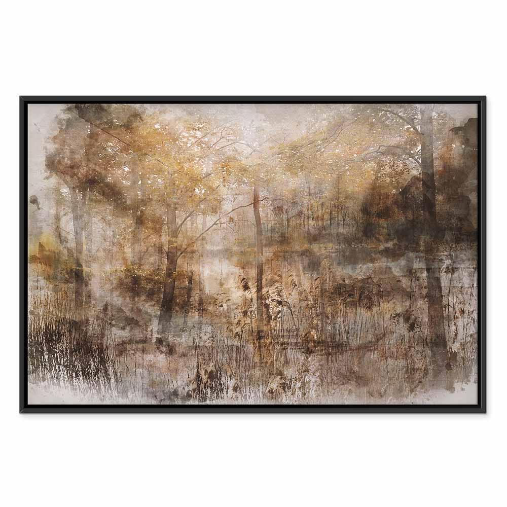 Leinwandbild - Heart of the Forest (1 Part) Wide