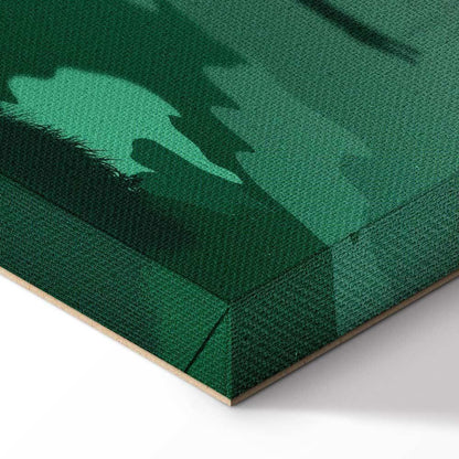 Leinwandbild Loch Ness – Mystische Landschaft im Hochformat