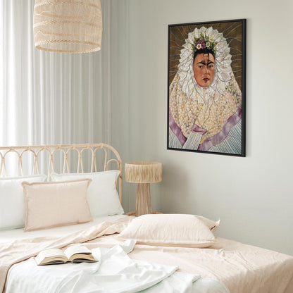 Leinwandbild - Frida Kahlo – Self-Portrait as a Tehuana (Diego on My Mind)