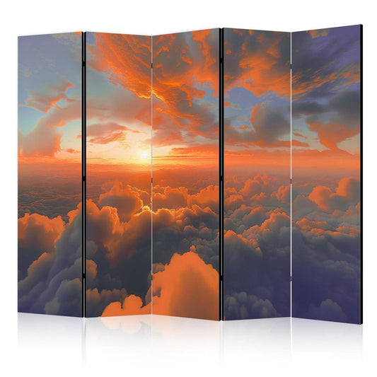 Paravent - When Dawn Tickles the Clouds: A Color Spectacle on the Morning Sky Artgeist