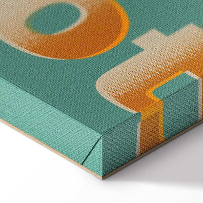 Leinwandbild - Be Cool or Not (1 Part) Vertical