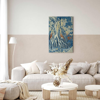 Leinwandbild - Hokusai Katsushika – Kirifuri Fall on Kurokami Mount