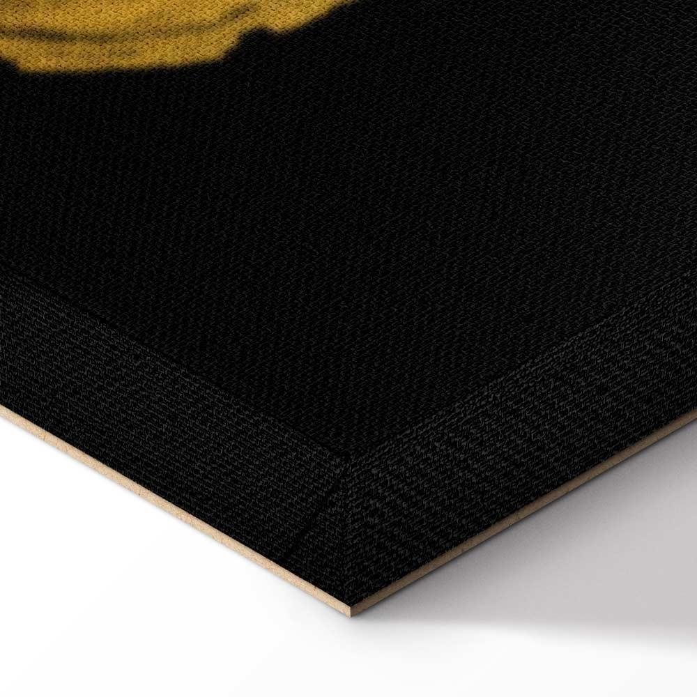 Leinwandbild - Golden Knots (1 Part) Vertical