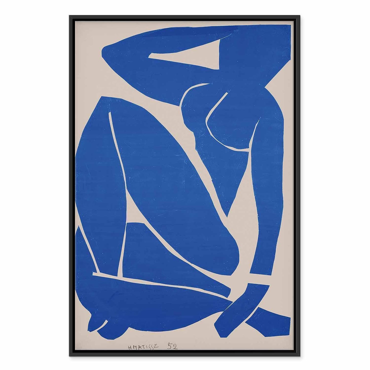 Leinwandbild - Henri Matisse – Blue Nude III