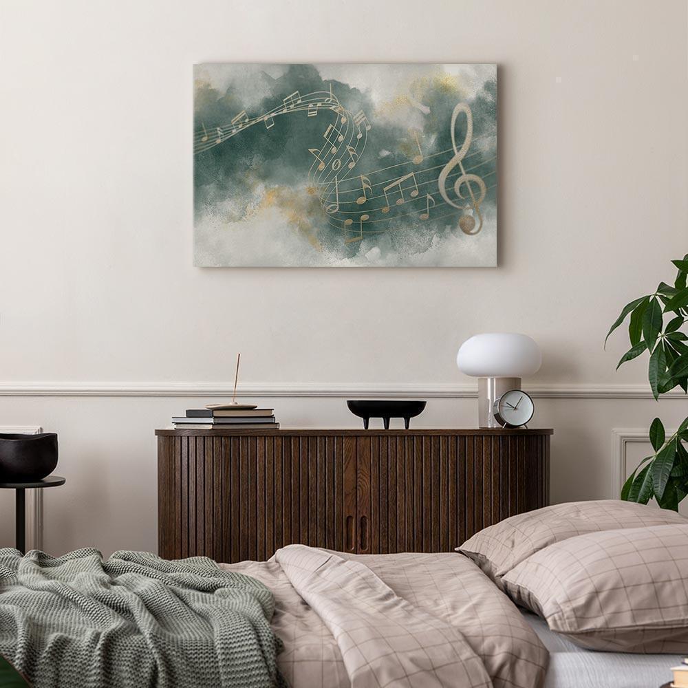 Leinwandbild - Melody of the Psalm (1 Part) Wide