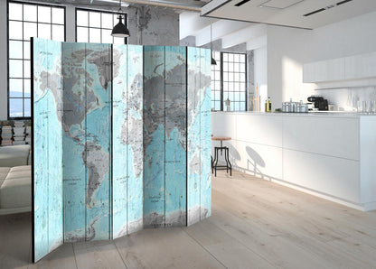 Paravent - Wooden Travels Artgeist