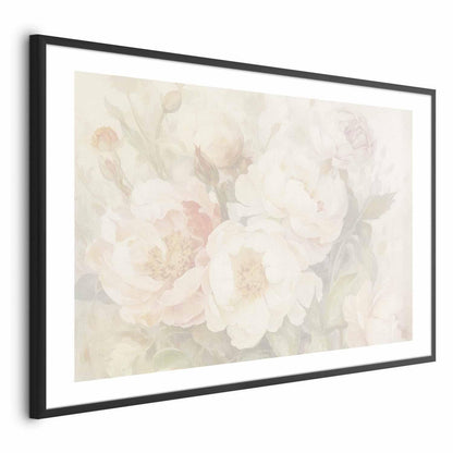 Poster - Peonies in the Mist