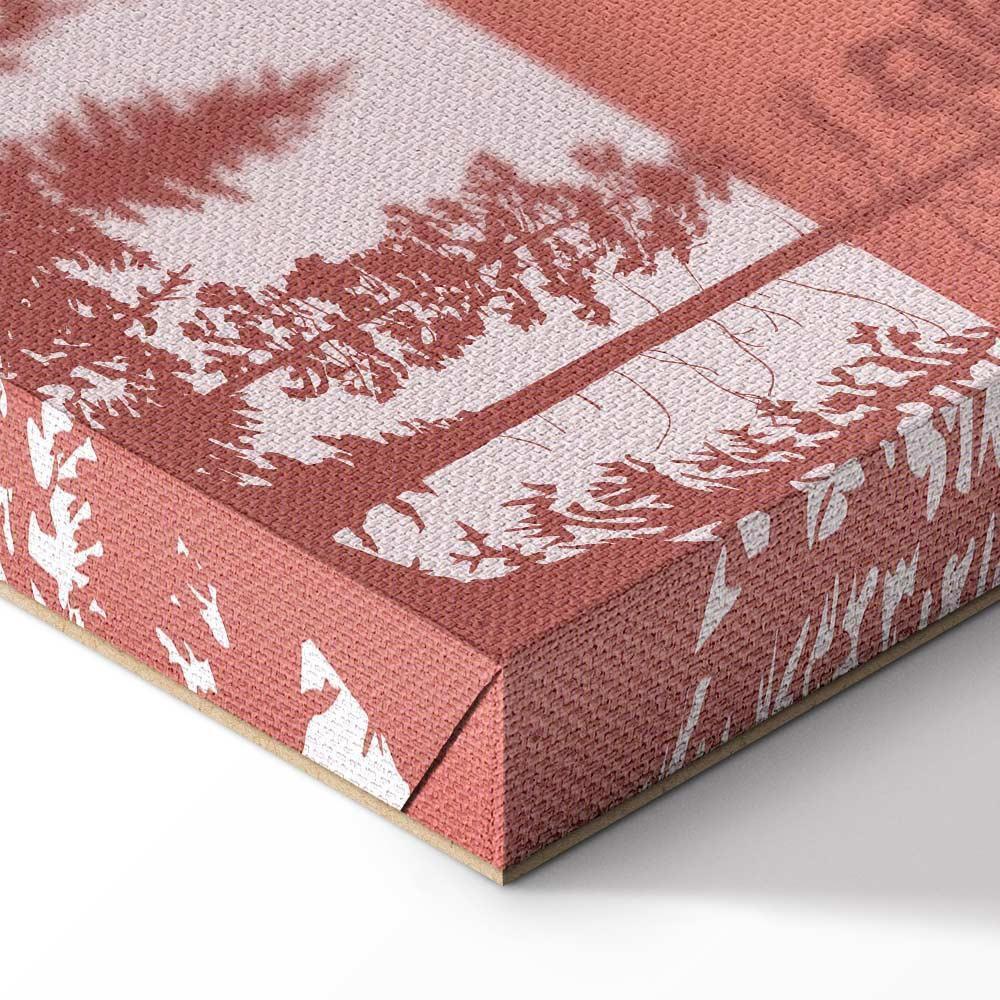 Leinwandbild - Landscape at Sunset (1 Part) Wide