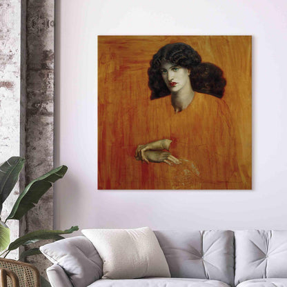 Leinwandbild - La Donna della Finestra (Dante Gabriel Rossetti) Artgeist
