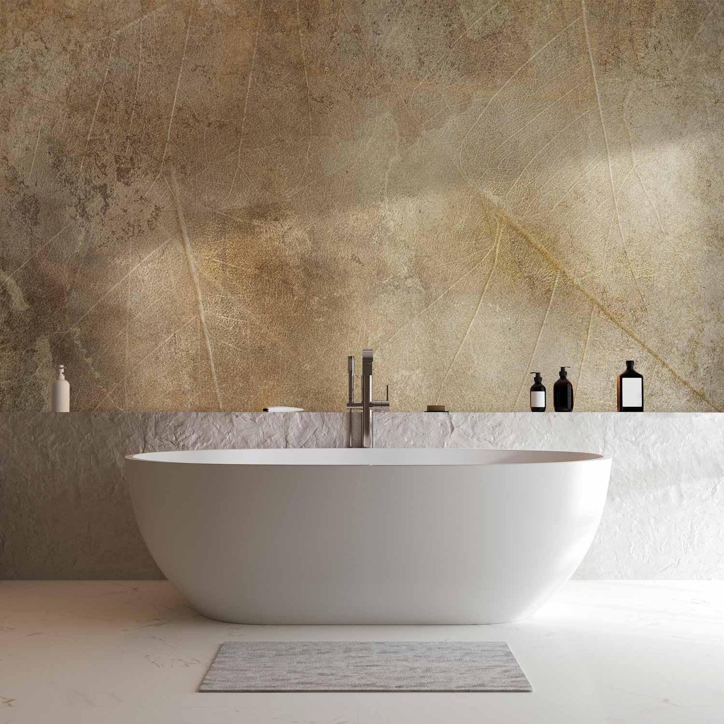 Fototapete - Golden Leaves of Time