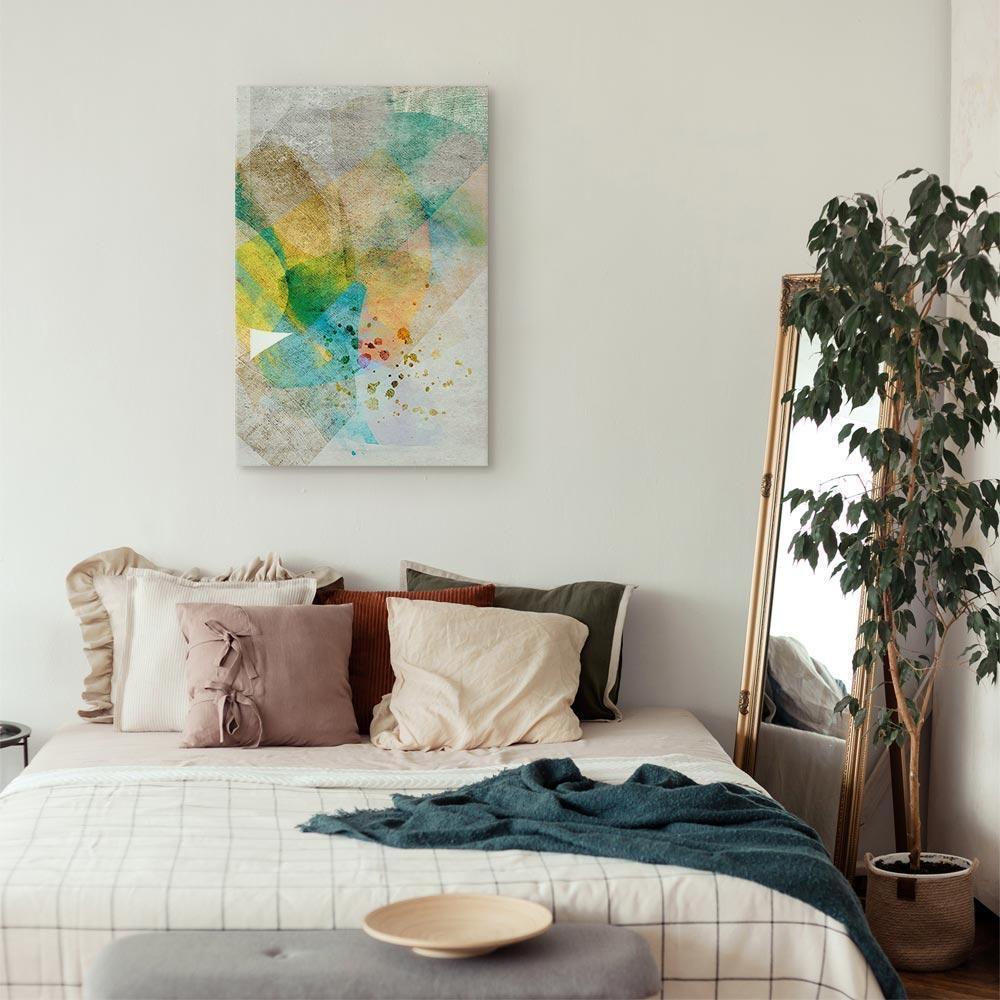 Leinwandbild - Butterfly and Dreams (1 Part) Vertical