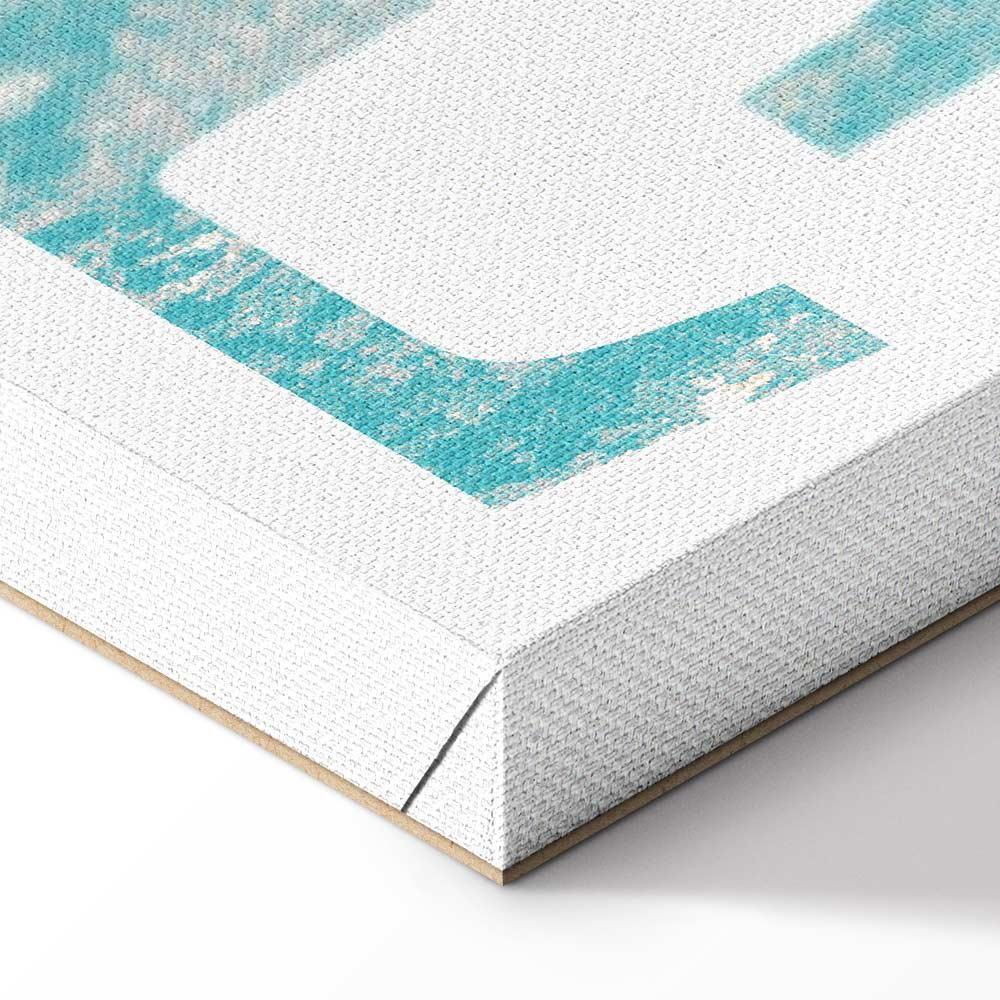 Leinwandbild - Flourishing Letters (1 Part) Vertical