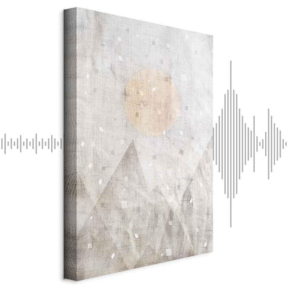 Leinwandbild - May Snow (1 Part) Vertical