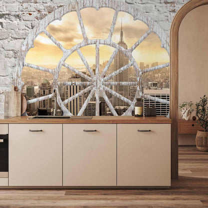 Fototapete - New York: A View through the Window